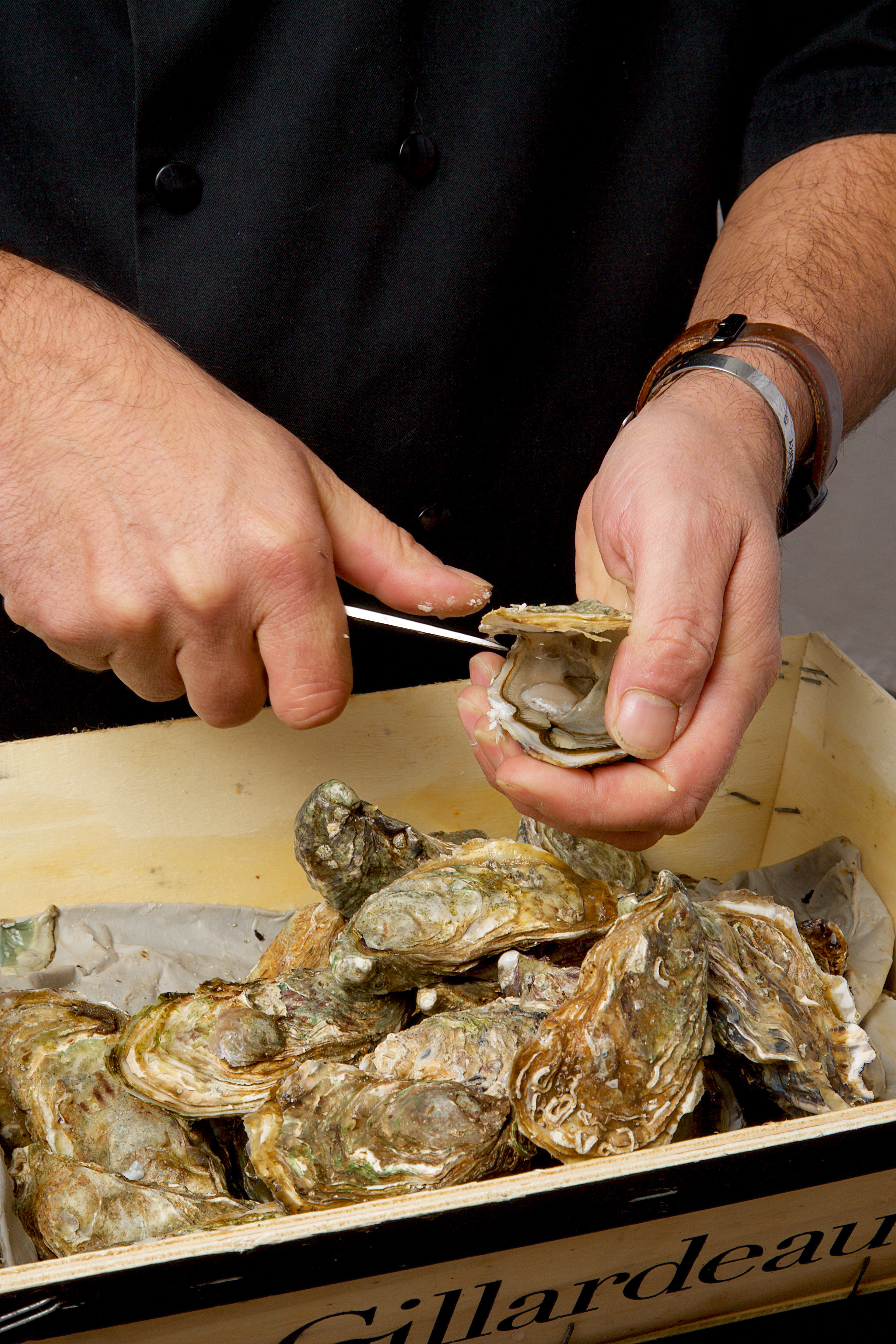 Ouverture d’huitres Ouverture d'huitres